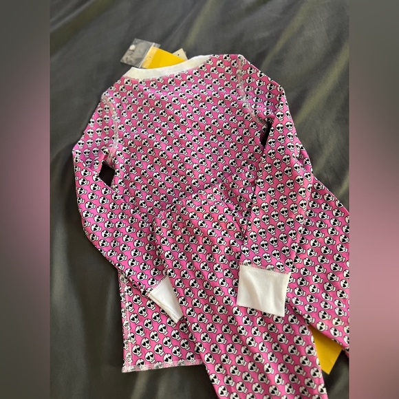 NWT RARE PRINT Roller Rabbit Skull Doodle Pajama Set Bloomingdale’s Collab - Picture 6 of 6